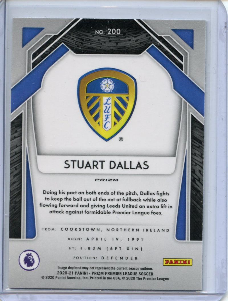 2020-21 Panini Prizm Premier League Stuart Dallas Breakaway Prizm