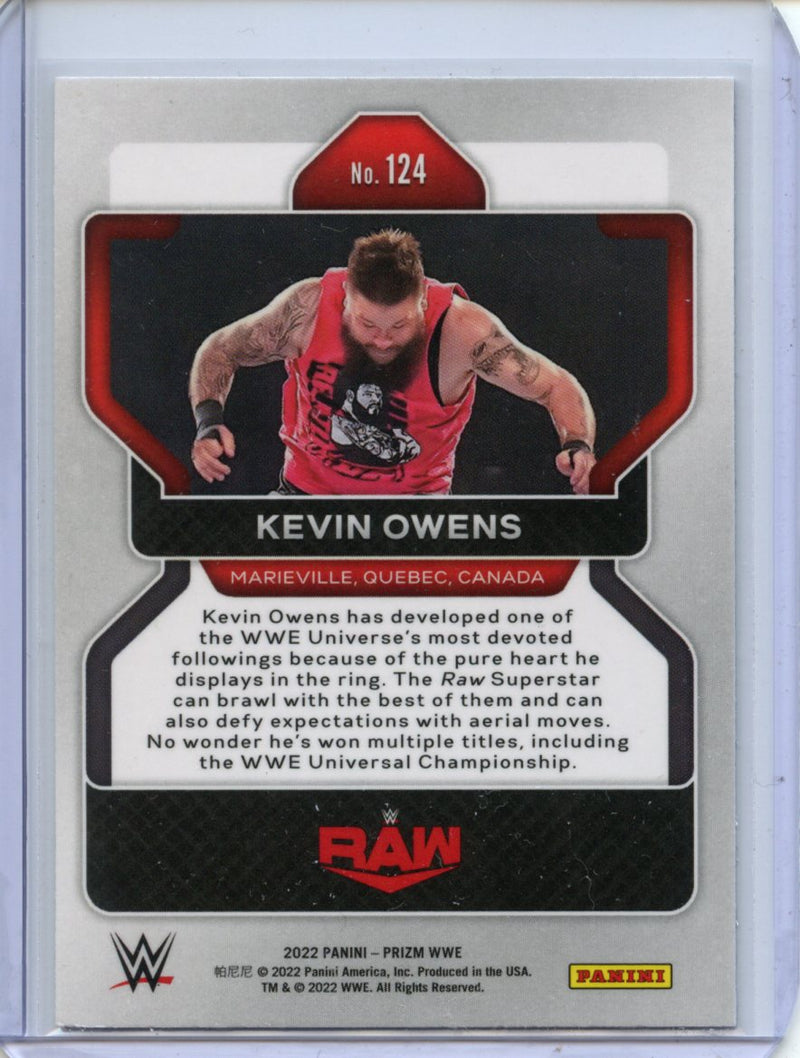 2022 Prizm WWE Kevin Owens