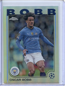 2024-25 Topps Chrome UEFA Club Comps Oscar Bobb Refractor