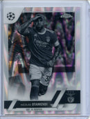 2022-23 Topps Chrome UEFA Nicolas Otamendi Black & White Ray Wave