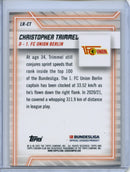 2021-22 Topps Bundesliga Stadium Club Chrome Christopher Trimmel Line Runners