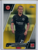 2021-22 Topps Chrome Bundesliga Soccer Timothy Chandler Gold Refractor 45/50