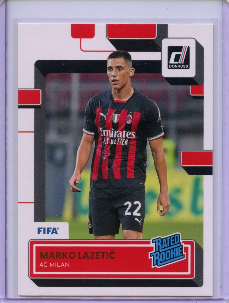 2022-23 Donruss FIFA Marko Lazetic Rated Rookie