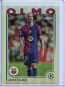 2024-25 Topps Chrome UEFA Club Comps Dani Olmo Refractor