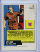 2021-22 Panini Donruss Road To Qatar Erling Haaland Net Marvels Press Proof
