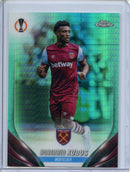 2023-24 Topps Chrome UEFA Mohammed Kudus Aqua Prism Refractor