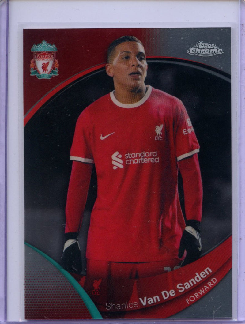 2023-24 Topps Chrome Liverpool Shanice Van De Sanden