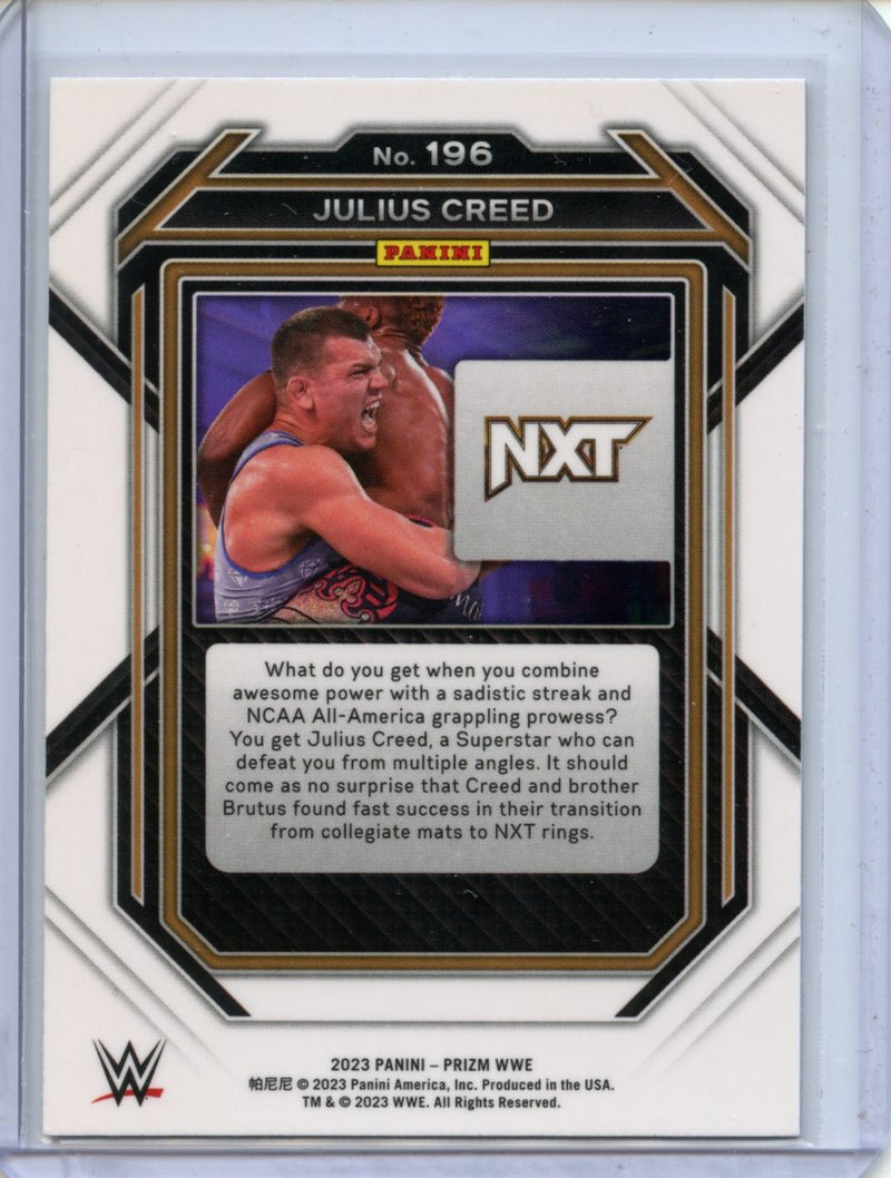 2023 Prizm WWE Julius Creed