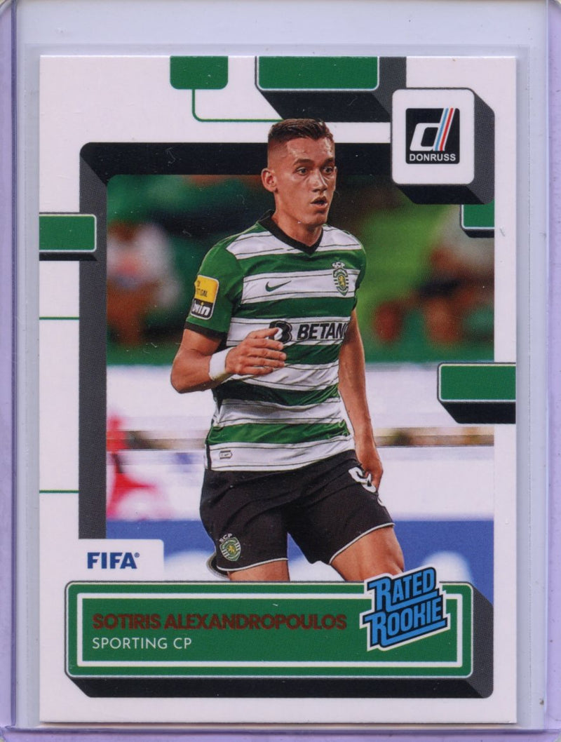 2022-23 Donruss FIFA Sotiris Alexandropoulos Rated Rookie