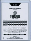 2018-18 NBA Hoops Damian Lillard Tribute