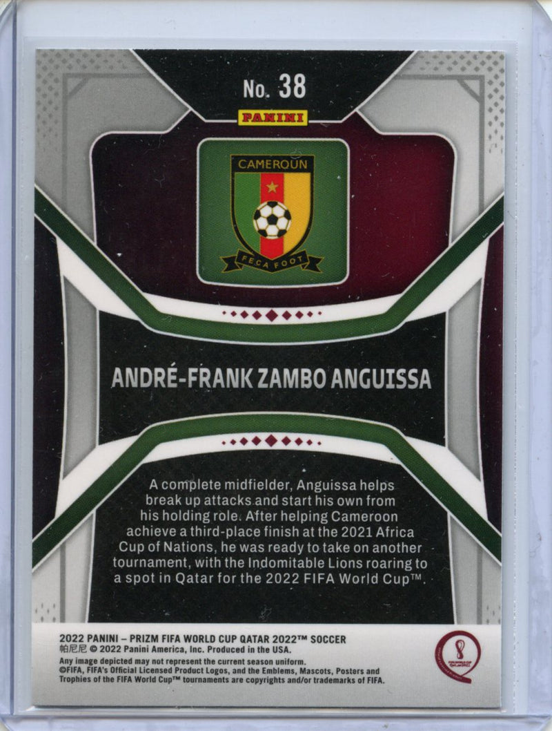 2022 Panini Prizm FIFA World Cup Qatar Andre-Frank Zambo Anguissa