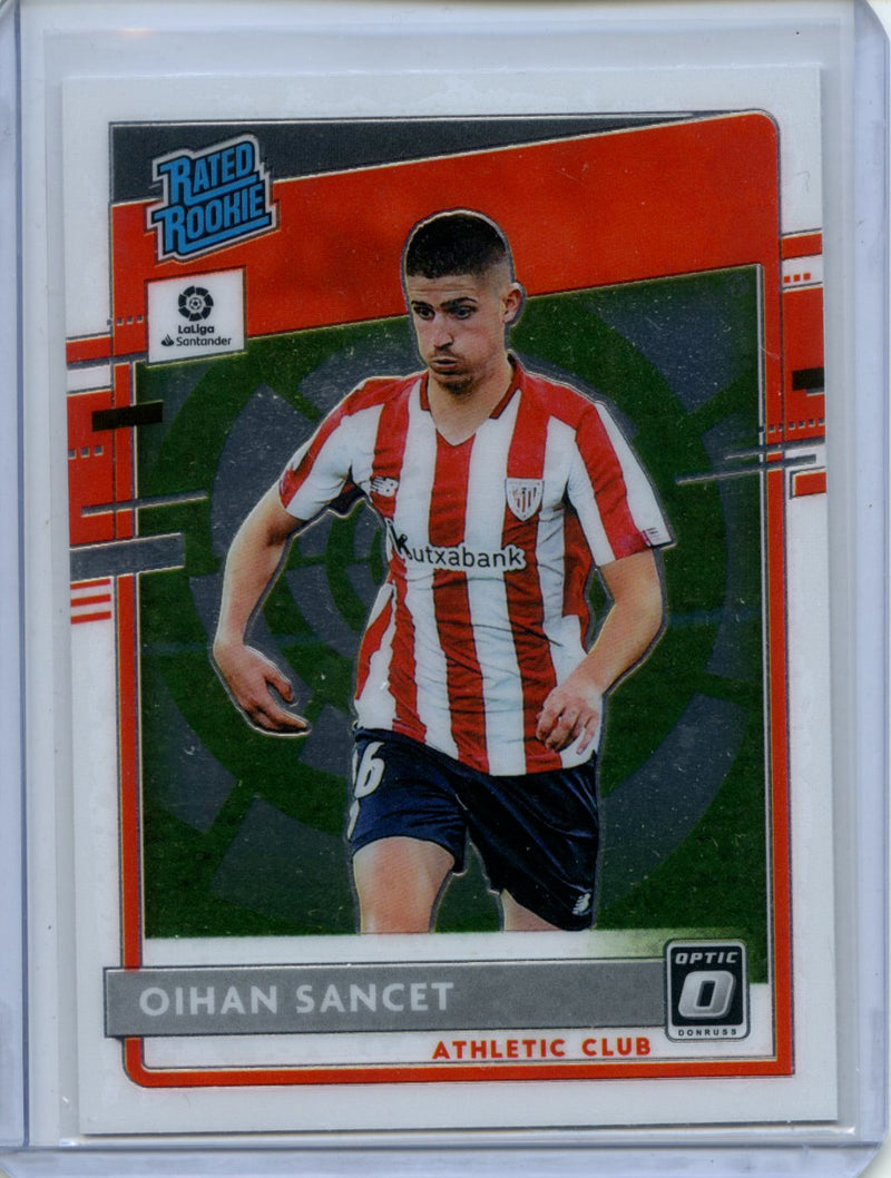 2020-21 Panini Chronicles Oihan Sancet Donruss Optic Rated Rookies La Liga