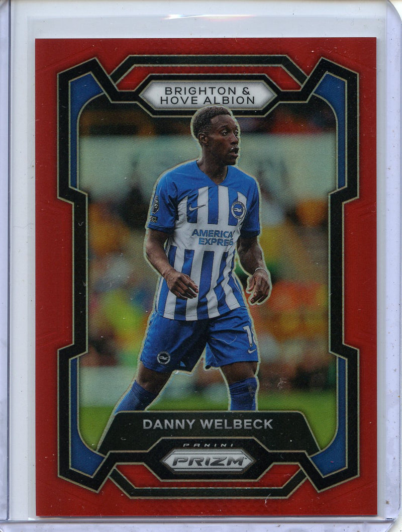 2023-24 Panini Prizm Premier League Danny Welbeck Red Prizms 192/199