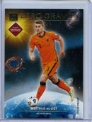 2021-22 Panini Donruss Road To Qatar Mathijs De Ligt Zero Gravity Press Proof