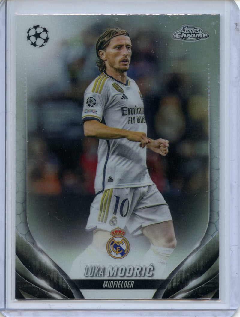 2023-24 Topps Chrome UEFA Luka Modric Refractor