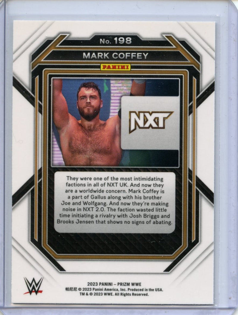 2023 Prizm WWE Mark Coffey