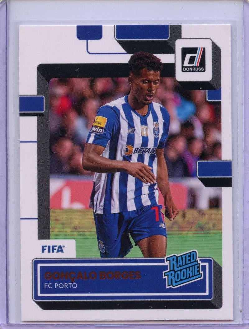 2022-23 Donruss FIFA Goncalo Borges Rated Rookie