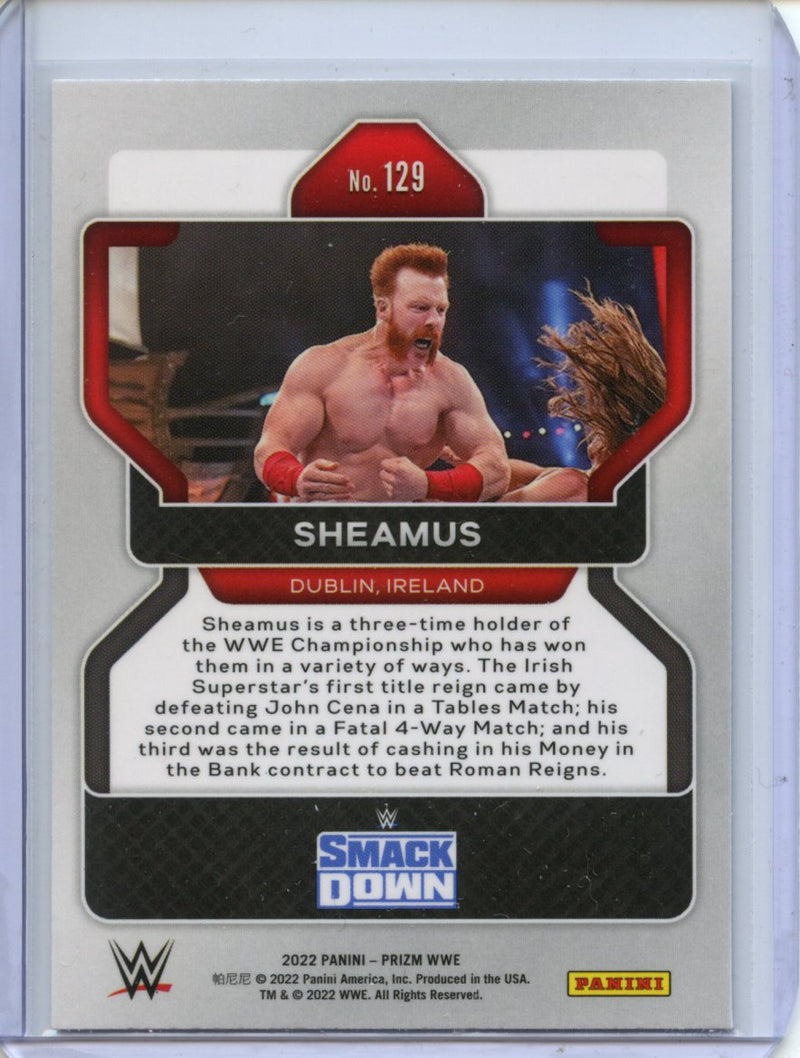 2022 Prizm WWE Sheamus
