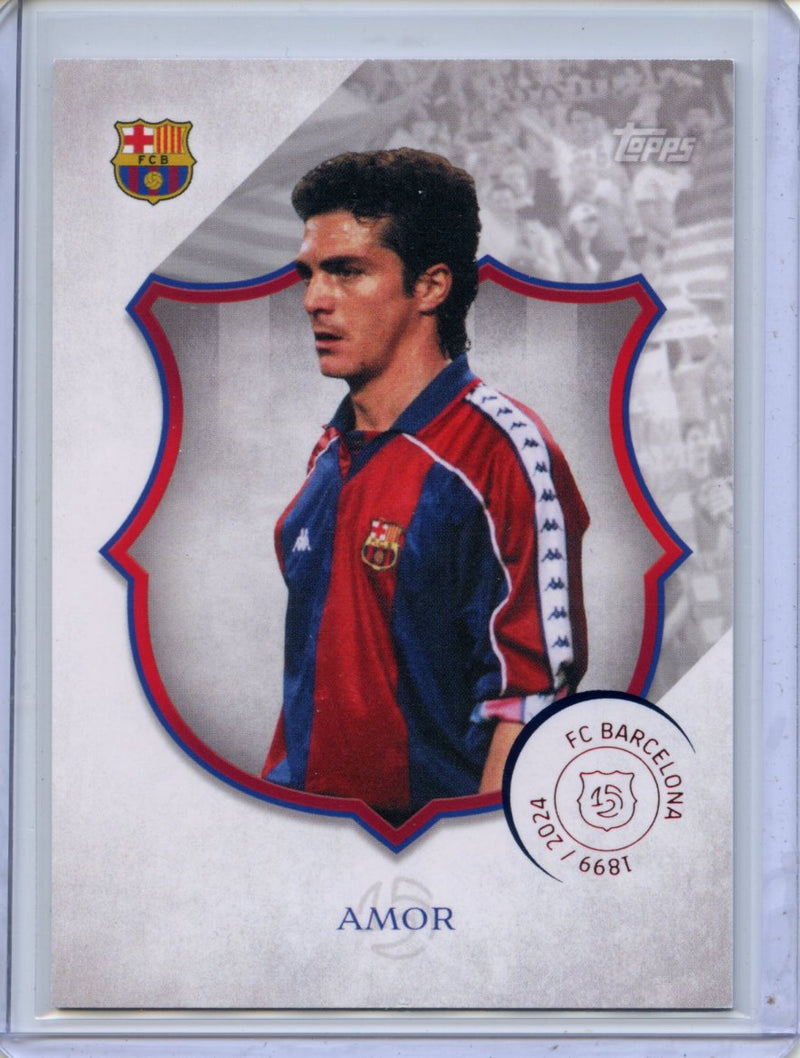 2024-25 Barcelona 125th Anniversary Guillermo Amor Legacy