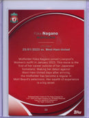 2023-24 Topps Chrome Liverpool Fuka Nagano