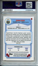 2023 Argentina Fileteado Hernan Crespo Orange Tango Autograph 4/25