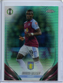 2023-24 Topps Chrome UEFA Moussa Diaby Aqua Prism Refractor