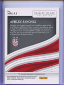 2023-24 Panini Immaculate Ashley Sanchez Modern Marks Sapphire 21/22