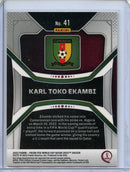 2022 Panini Prizm FIFA World Cup Qatar Karl Toko Ekambi