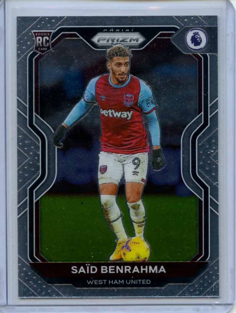 2020-21 Panini Chronicles Said Benrahma Prizm Premier League
