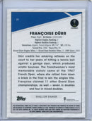 2021 Topps Chrome Tennis Francoise Durr