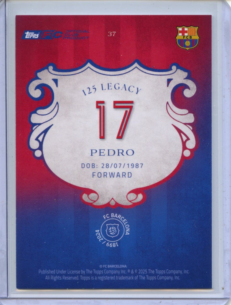 2024-25 Barcelona 125th Anniversary Pedro Rodríguez Legacy