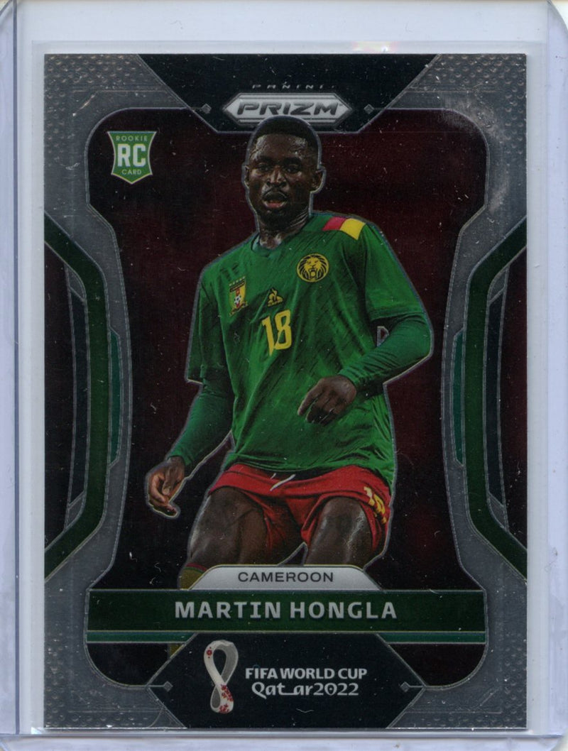 2022 Panini Prizm FIFA World Cup Qatar Martin Hongla