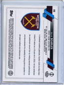 2022-23 Topps Chrome UEFA Ollie Scarles Black & White Ray Wave