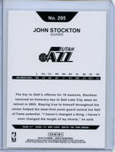 2018-18 NBA Hoops John Stockton Tribute