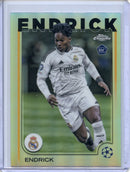 2024-25 Topps Chrome UEFA Club Comps Endrick Refractor
