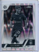 2022-23 Topps Chrome UEFA Harvey Elliot Black & White Ray Wave