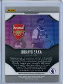 2020-21 Panini Prizm Premier League Bukayo Saka Fireworks