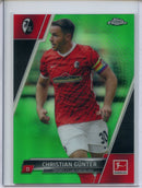 2021-22 Topps Chrome Bundesliga Soccer Christian Gunter Green Refractor 16/99