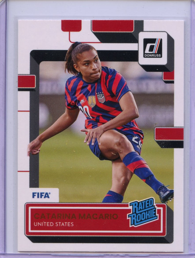 2022-23 Donruss FIFA Catarina Macario Rated Rookie