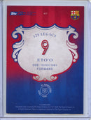 2024-25 Barcelona 125th Anniversary Samuel Eto’o Legacy