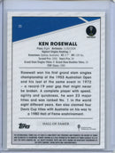 2021 Topps Chrome Tennis Ken Rosewall