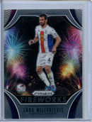 2020-21 Panini Prizm Premier League Luka Milivojevic Fireworks