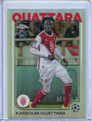 2024-25 Topps Chrome UEFA Club Comps Kassoum Ouattara Refractor