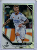 2021-22 Topps Chrome UEFA CL Toni Kroos Refractor