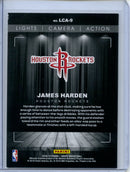 2018-18 NBA Hoops James Harden Lights Camera Action