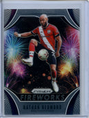 2020-21 Panini Prizm Premier League Nathan Redmond Fireworks