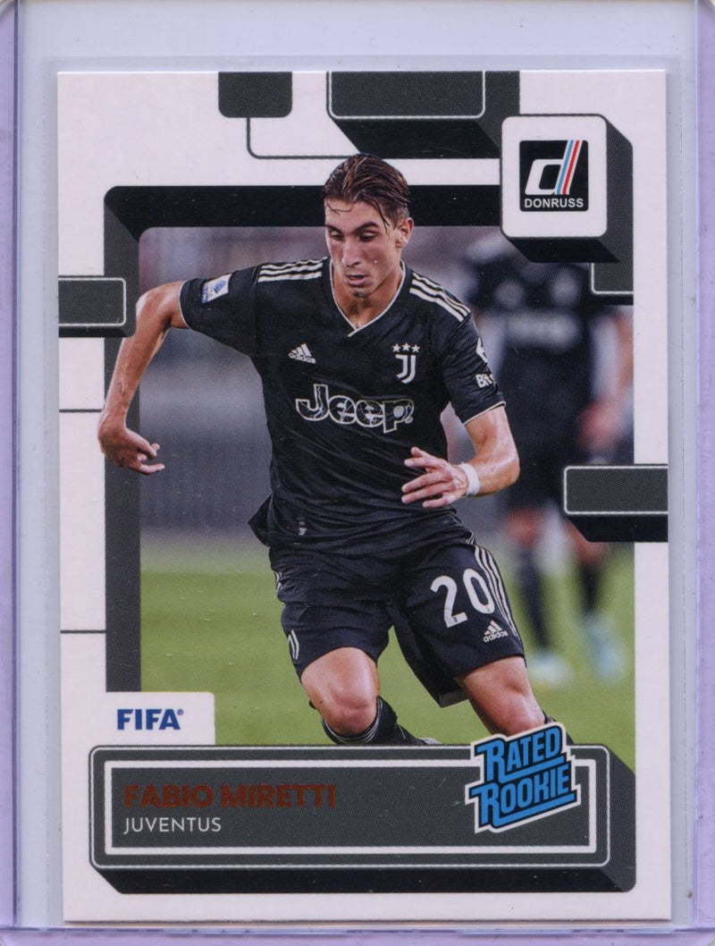 2022-23 Donruss FIFA Fabio Miretti Rated Rookie