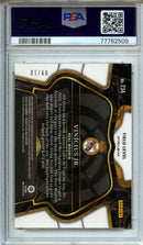 2022-23 Panini Select La Liga Vinicius Jr. Field Level Gold 9/10