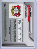 2019-20 Topps Chrome UEFA CL Leon Bailey Green Bubbles Refractor