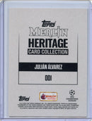 2023-24 Topps Merlin Heritage Card Collection Julian Alvarez
